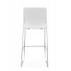 Verse Shell Skid Base Bar Stool